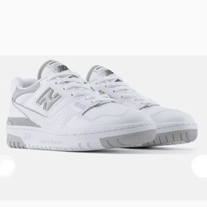 New Balance 550 White With Slate Grey And White Womens Sneaker Size 10 BBW550BB